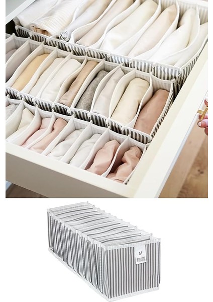 Kapısı Baby Akordiyon Çekmece Düzenleyici (Medium, Gri)