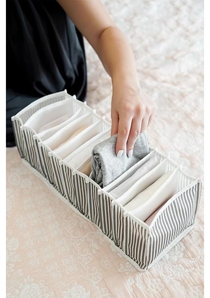 Kapısı Baby Akordiyon Çekmece Düzenleyici (Medium, Gri) modelleri