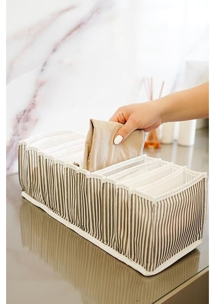 Kapısı Baby Akordiyon Çekmece Düzenleyici (Medium, Gri) fırsatları