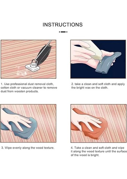 Balmumu Mobilya Cilası | Mobilya Cilası - Döşeme Masaları Sandalyeler Ev Mobilyaları Için Dolaplar Koruma ve Bakım 1 Adet Ahşap Balmumu ve Sünger Yılbaşı Hediyeleri indirimleri