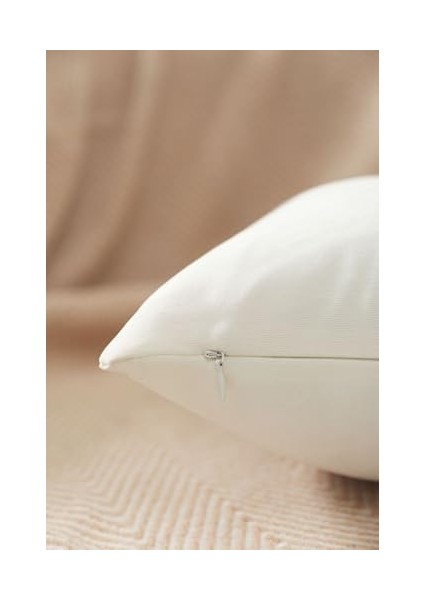 Beyaz Sade Panorama Kırlent Kılıfı Çok Farklı Renk Seçeneğiyle, 40 x 40 modelleri