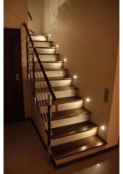 Sensörsüz Yuvarlak Merdiven Spot Koridor Aydınlatma