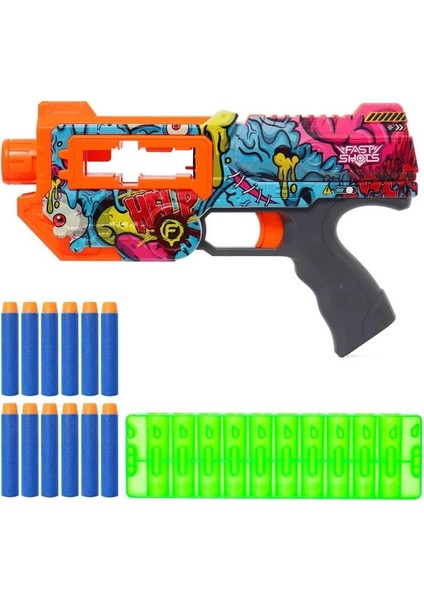 Desenli Dart Atan Tabanca 12 Li