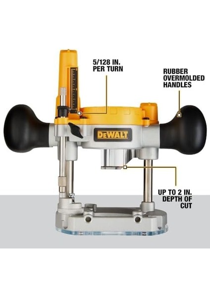Kompakt Yönlendirici Için Dalma Tabanı, Pürüzsüz Dalma Inme Için Çelik Çubuklar (DNP612) fiyatları