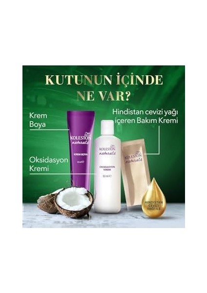Wella Koleston Naturals Saç Boyası 4/0 Kahve fiyatları