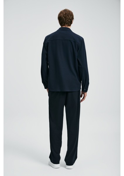 Erkek Ador Regular Fit Basic Gömlek 112010670 Lacivert fırsatları