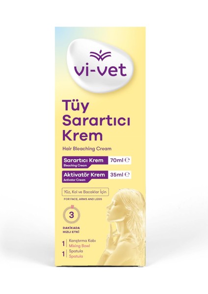 Vi-Vet Tuy Sarartici Krem 70 ml + 35 ml 1 Ad.