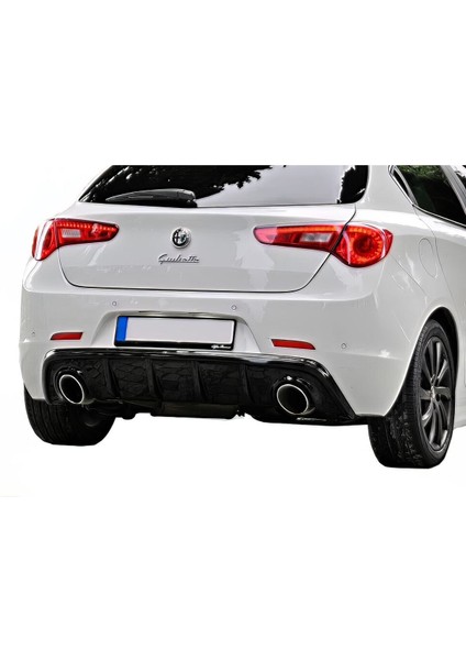 Alfa Romeo Giulietta Difüzör Çift Çıkış 2010-2020 Parlak Siyahuyumlu fırsatları