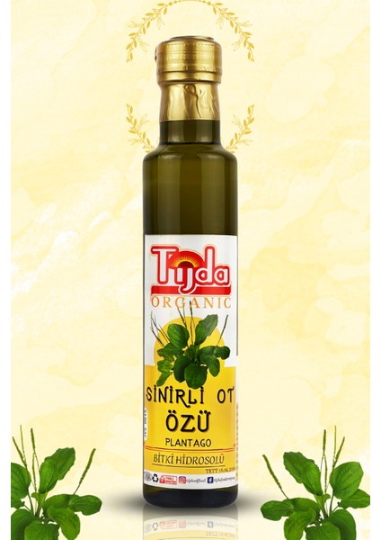 Sinirli Ot Özü (Sinir Otu) (Plantago Lanceolata) 250 ml %100 Saf-Doğadan Gelen Geleneksel Destek