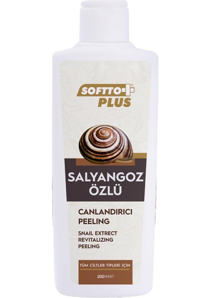 Softto Plus Salyangoz Özlü Peeling 200ML