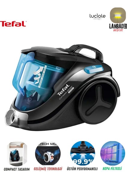 Hepa Filtreli Compact Power Toz Torbasız Süpürge - Performans ve Tasarımda Sınıfının Zirvesinde fiyatları