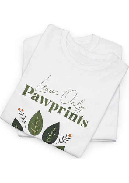 Leave Only Pawprints – Code Of Nature Kadın Regular Fit Tişört fiyatları