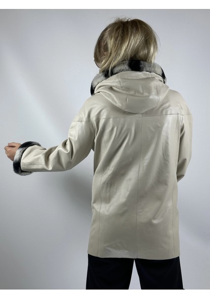 Çift Taraflı Giyilebilir Kadın Deri Mont 176 fırsatları