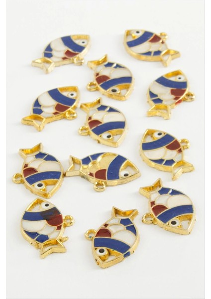 Balık Tek Kulp Mineli Bileklik ve Kolye Ucu Aparatı 1 Adet