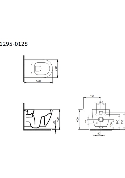 Bocchi Venezia Asma Klozet Kanalsız Mat Gri Kapak Dahil 1295-006-0128 fiyatları
