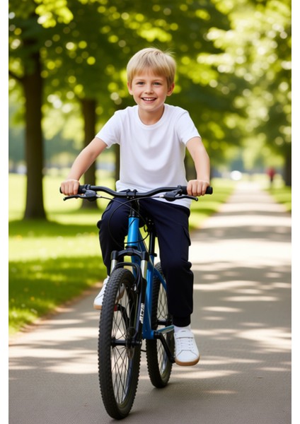 Rahat Erkek Çocuk Pamuklu T Shirt ve Jogger Pantolon Takımı Kaliteli Şık Rahat fiyatları