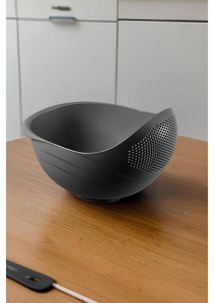 Home Çok Amaçlı Süzgeç - Pirinç Süzgeci 3 Litre Siyah fırsatları