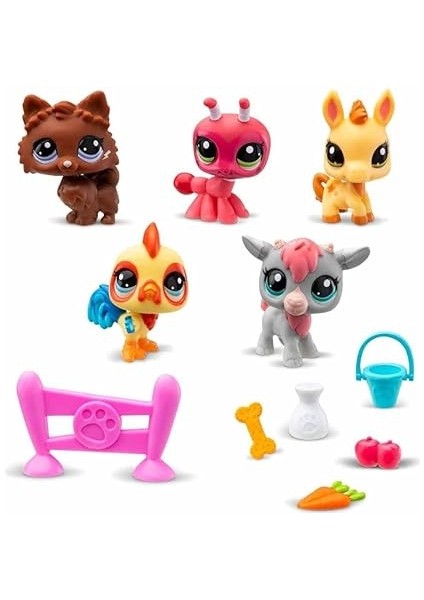 Pet Shop Figür Set Minişler Plaj/çiftlik Temalı Karakter Figürler modelleri