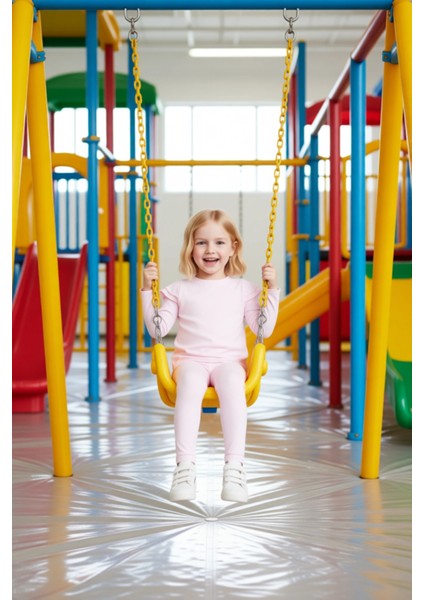 Kız Çocuk Pamuklu Fitilli Üst ve Geniş Paça Tayt Takımı Kaliteli Şık Rahat Günlük modelleri