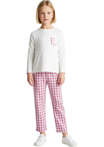 Kız Çocuk Uzun Kollu Pijama Takımı Konforlu ve Şık Geceler Için Mükemmel Seçim Kaliteli Şık fırsatları