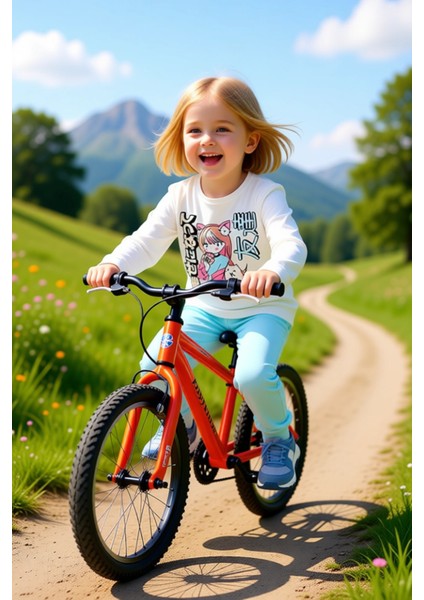 Kız Çocuk Anime Temalı Uzun Kollu Pijama Takımı Kaliteli Şık Rahat Günlük fiyatları