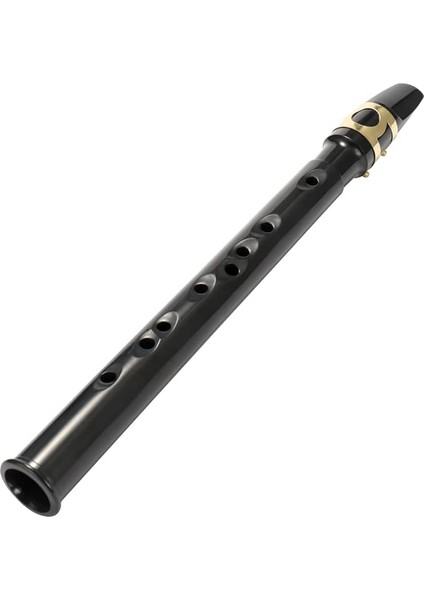 Siyah Cep Sax Mini Taşınabilir Saksafon Küçük Saksafon Taşıma Çantası Nefesli Enstrüman ile