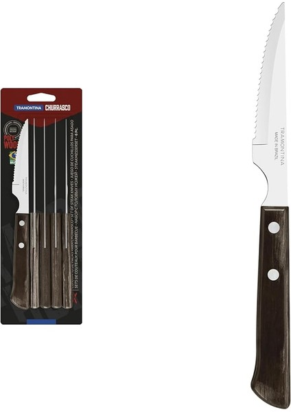 21109/694 Biftek Bıçak Khv 10 cm 6'lı Blister