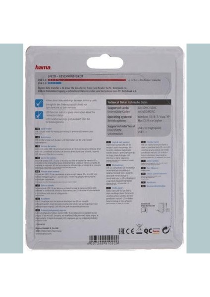 Çoklu Kart Okuyucu "8'i 1 Arada" (Microsd/sdhc, Sd/sdhc, Mmc, USB 2.0), Şeffaf fırsatları