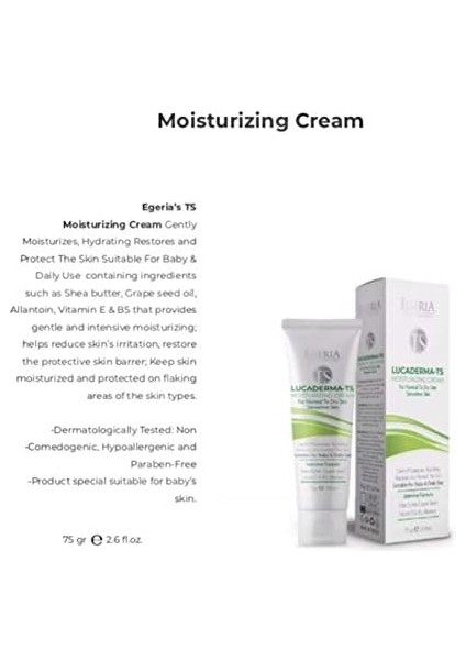 Dr. Ea Laboratories Egeria Lucaderma - Ts Nemlendirici Krem 75GR