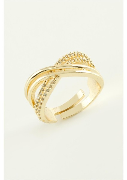 Sonsuzluk Zirkon Taşlı Yüzük