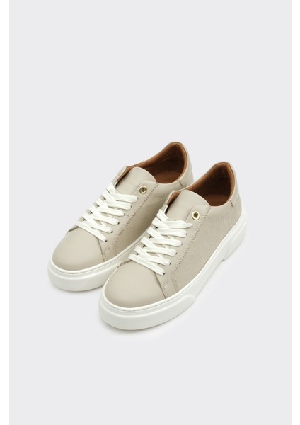 Hakiki Deri Desenli Kadın Sneaker fiyatları