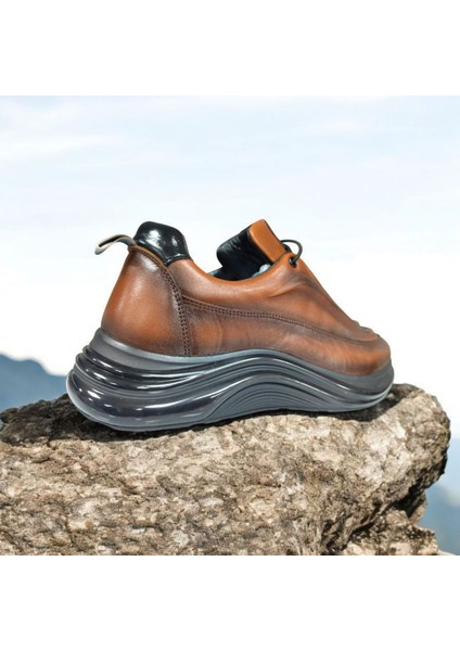 AB-733 Hakiki Deri Ortopedik Dört Mevsim Erkek Casual Günlük Ayakkabı