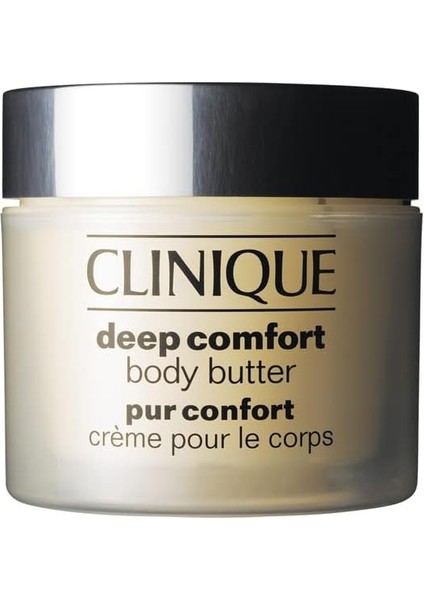 Clinique Deep Comfort Body Butter 200 ml Vücut Nemlendiricisi 1 Paket (1 x 200 Ml)