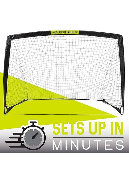 Sports Blackhawk Bahçe Futbol Kalesi, Taşınabilir Açılır Futbol Ağı, Genç ve Yetişkinler Için Katlanabilir Iç/dış Mekan Kaleleri, Farklı Boyut ve Renkler, Maçlar ve Antrenman Için Mükemmel fiyatları