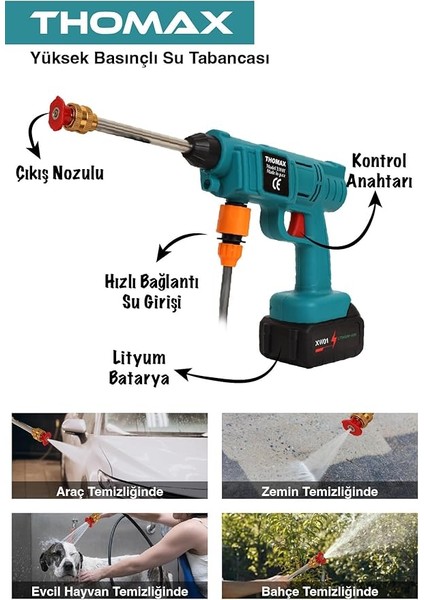 Araç Yıkama Makinesi Oto Yıkama Tabancası modelleri