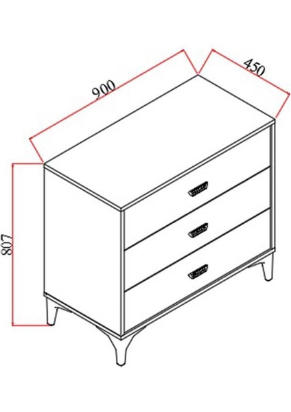 Sardes Şifonyer Beyaz indirimleri