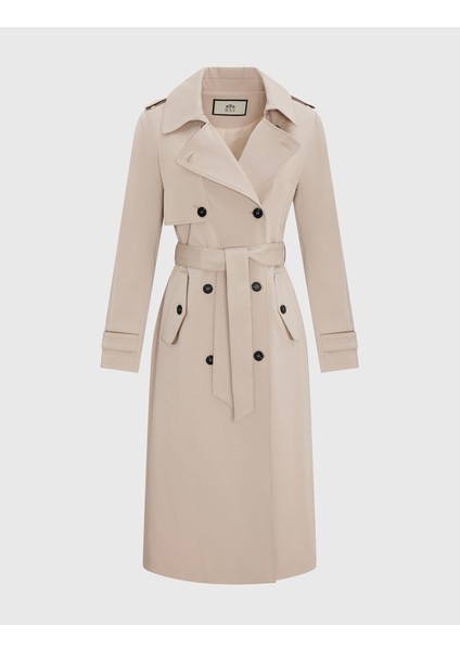 Arira Bej Kadın Trençkot