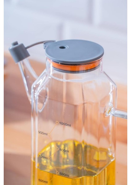 Lume Gri Cam Yağdanlık 1000ML fiyatları