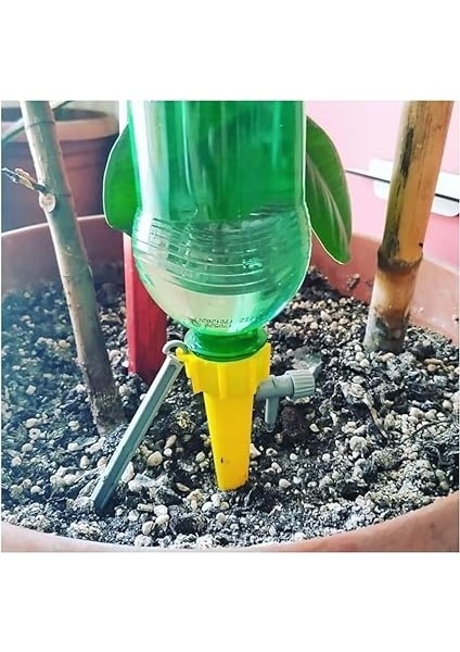 5 Adet Çiçek Sulama Aparatı (Vanalı-Destekli) modelleri