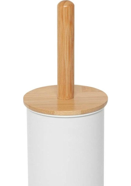 Home Ayaklı Tuvalet Fırçası – Paslanmaz Çelik Gövde, Doğal Bambu Sap ve Kapak, Hijyenik ve Şık Wc Klozet Fırçası, Zemin Standlı Dayanıklı Tuvalet Fırçası (Beyaz) modelleri