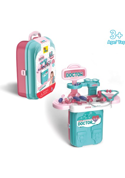 Doktor Oyun Seti Eğitici 2’si 1 Arada Sırt Çantası