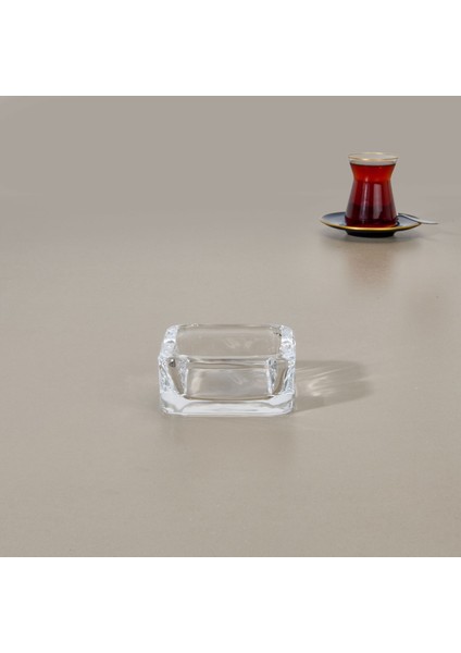 Glassware Kare Cam Küllük - Şeffaf - 9x9 cm