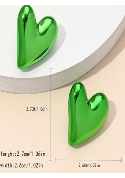 Parlak Kalp Küpe fiyatları