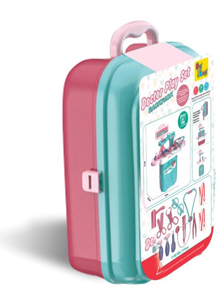 Doktor Oyun Seti Eğitici 2’si 1 Arada Sırt Çantası fırsatları