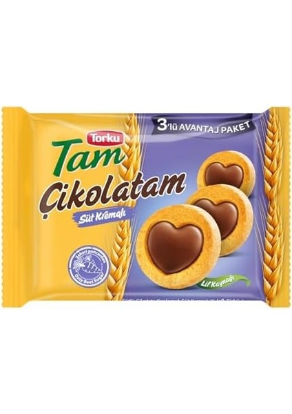 Torku Tam Çikolatam Bisküvi Mp 249 gr