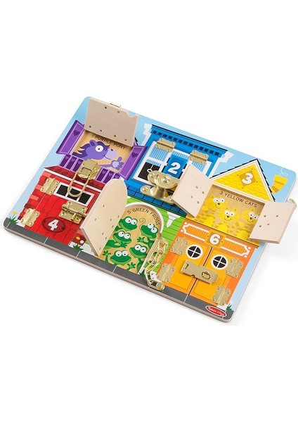 & Doug - Ahşap Çilingir Tahtası (13785)