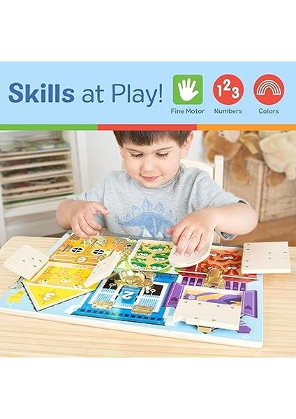 & Doug - Ahşap Çilingir Tahtası (13785) indirimleri