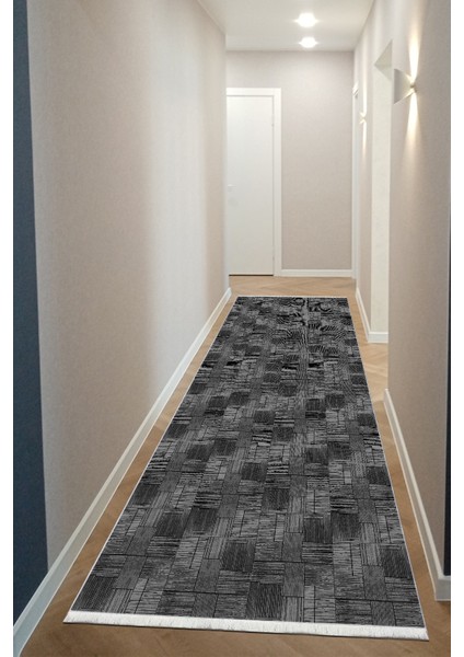 Pamuk Dokuma Taban Kaymaz Yıkanabilir Modern Yolluk Salon Yolluğu Mutfak Yolluğu Koridor Yolluğu Antre Halıları