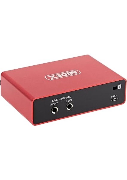 GLX-700RD-H Üst Segment USB Stüdyo Ses Kartı 2 Giriş 2 Çıkış 24BIT/192KHZ (Kulaklık ve Kablo Dahil) modelleri