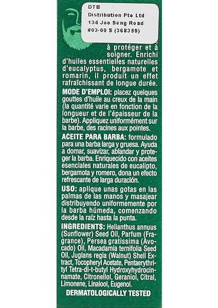 2019142 Sakal Bakım Yağı, Okaliptüs ve Bergamot fırsatları